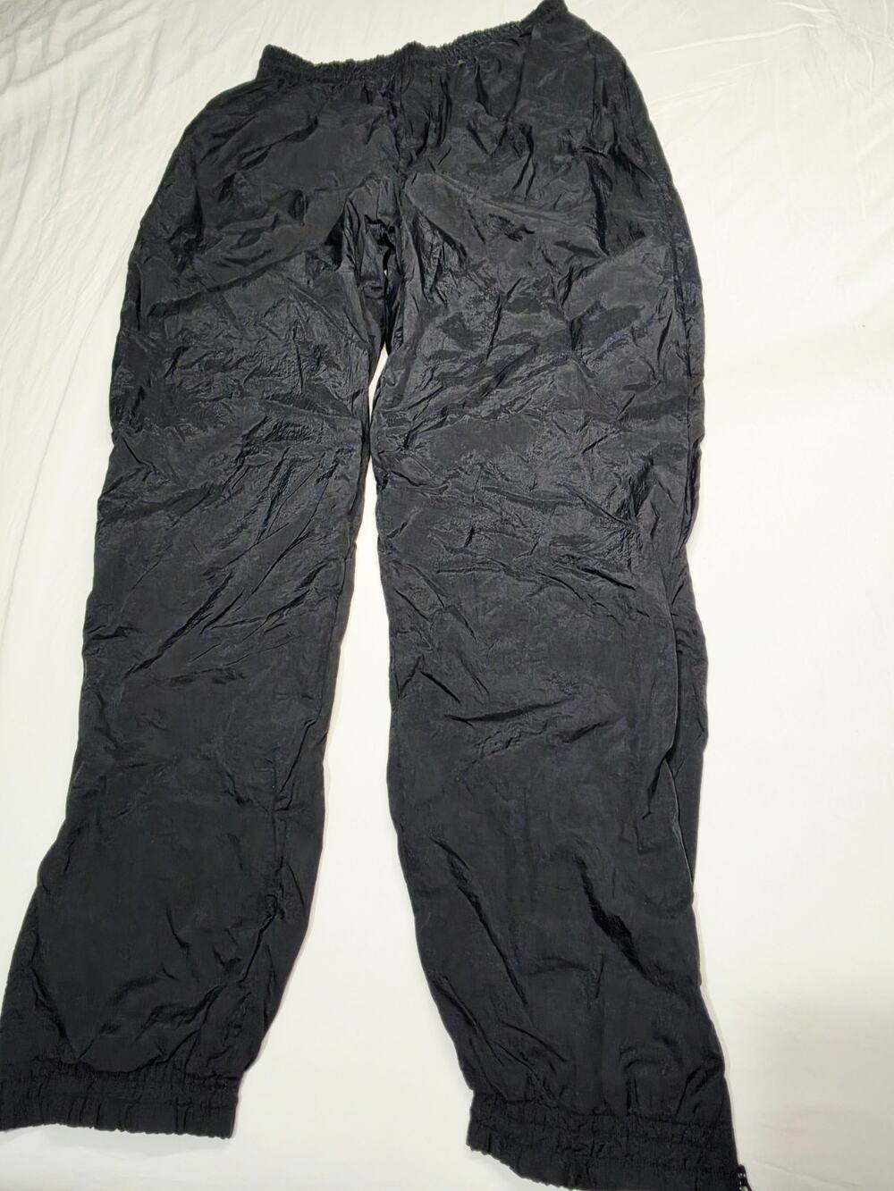 Puma Track Mens M Black Vtg 90's Gym Sports Comfort Athletic Jogger Waterproof
